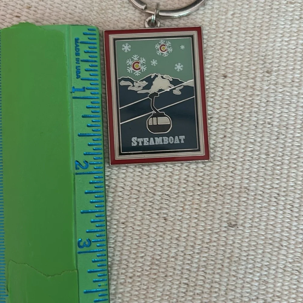 Colorado Steamboat Ski Resort Keychain souvenir